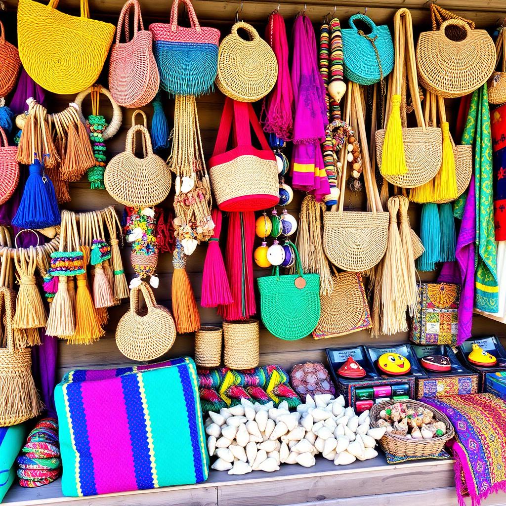 Straw Market Signature Tote
